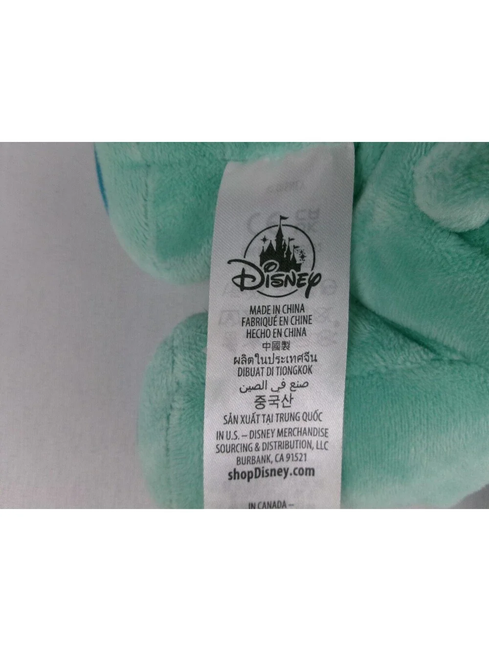 Disney Store Stitch Halloween Vampire Plush Stuffed Animal Spiderweb Costume 12
